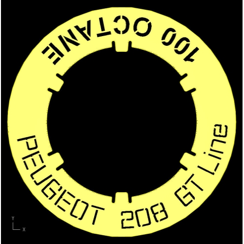 フューエルリング PG-12083 PEUGEOT 208 GT LINE
